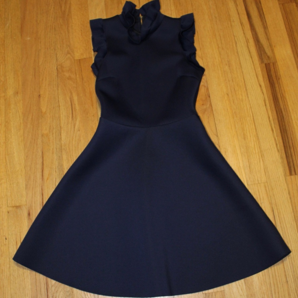 Royal blue dress